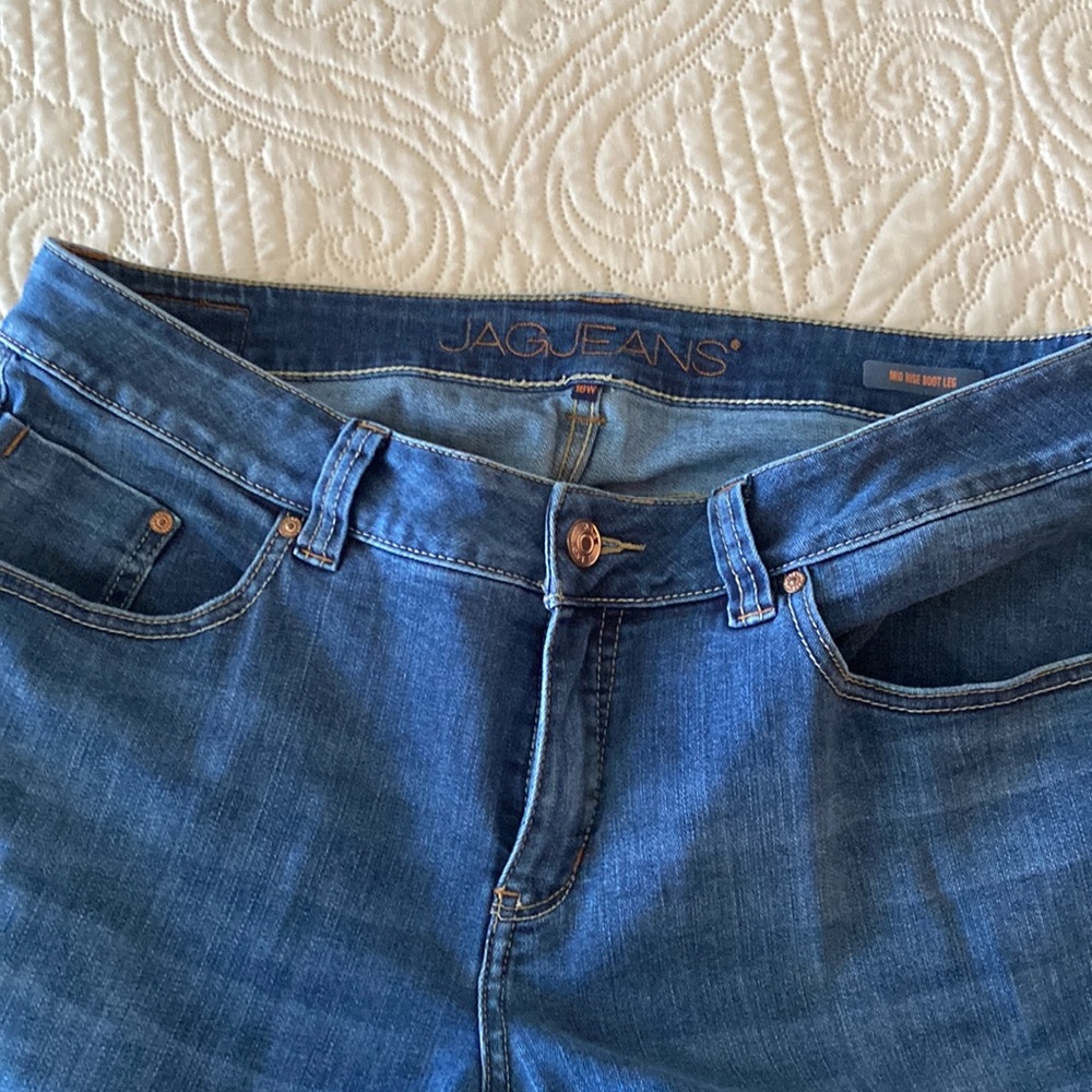 JAG JEANS, Boot cut, mid rise washed jeans